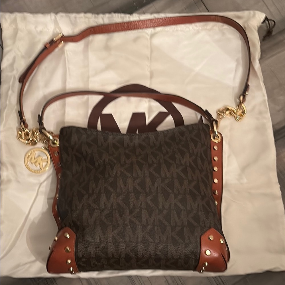 Gently Carried - Great Condition - Michael Kors With Studs.